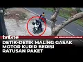 Lagu Motor Kurir Bawa 120 Paket Raib Digondol Pelaku Curanmor | AKIM tvOne