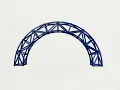 Parametric Square Section Truss Grasshopper