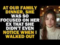 Download Lagu Ze lachte met haar ex tijdens het diner – zo in hem opgaand, merkte ze niet dat ik de tafel verliet