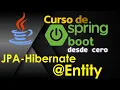 JAVA SPRING BOOT COURSE FROM SCRATCH JPA-HIBERNATE ENTITY CLASS 33