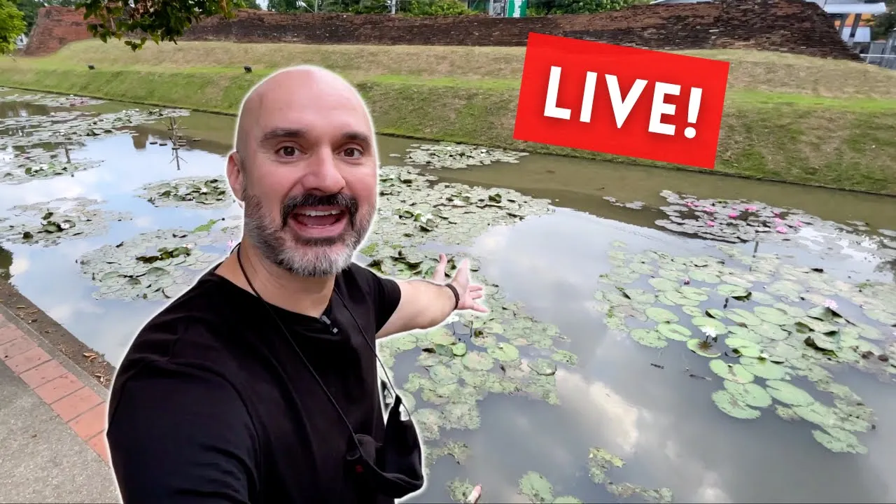 Live Walk Through Chiang Mai Thailand IRL