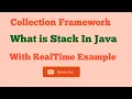 What is Stack in Java with Simple Example