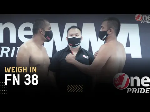 Main Cantik! Alwin Kincai vs Sarif Saepudin || Weigh In One Pride MMA FN #38