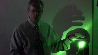 Diffraction Demo Single Slit and Circular Aperture
