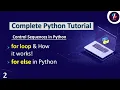 Python Tutorial for Beginners in Hindi For Loop in Python Python Tutorial for Beginners in Hindi