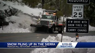 Drivers turned around on Highway 88 after road closure