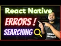 React Native Error Searching In Hindi Engineer Codewala