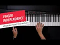 Piano Techniques for Modern Music Finger Independence Zahili Gonzalez Zamora Berklee