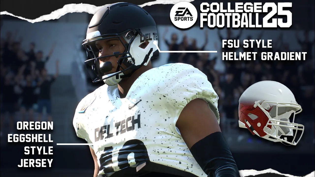 HOW TO MAKE FULL CUSTOM JERSEYS (and Helmets) in TeamBuilder CFB 25 HOW TO MAKE FULL CUSTOM JERSEYS (and Helmets) in TeamBuilder CFB 25