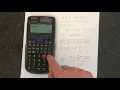 How to solve Quadratic Equations on a Casio Calculator FX-85GT Plus