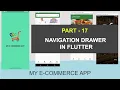 How to Design Navigation Drawer in Flutter - 17