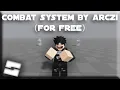 Free Combat System Roblox Studio