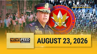 Newsfeed Weekend | August 23, 2026 - 12pm