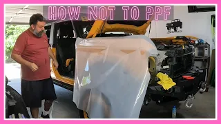 DIY Paint Protection Film - How Hard Could it Be