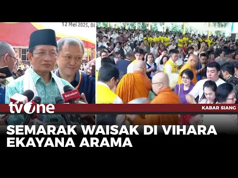 Menag Hadiri Perayaan Waisak di Wihara Ekayana Arama Jakbar
