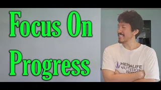 focus on progress not perfection