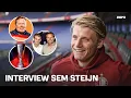 Download Lagu SEM STEIJN over DEBUUT in ORANJE-SELECTIE 🦁, LOTING Europa League 🇪🇺 \u0026 DERBY tegen VADER MAURICE ⚔️