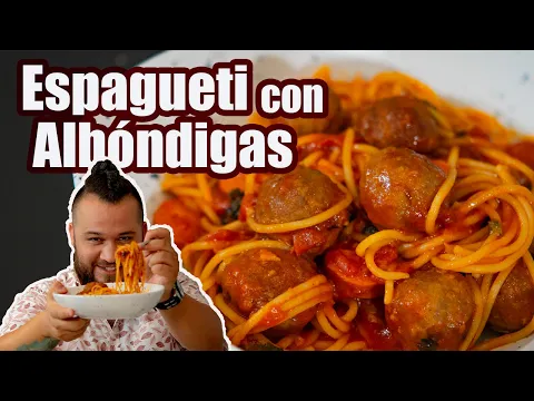 Download MP3 ESPAGUETI con ALBONDIGAS | Sencillo y Delicioso | JUS PALTA - Comida Casera