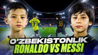 O ZBEKISTONLIK RONALDO VA MESSI QARAMA QARSHI JANG