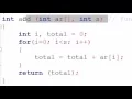 126 Passing Array as Function Argument in C Programming Hindi