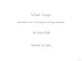 Lecture 13 Section 1 -