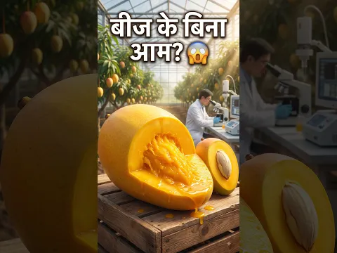 China का Seedless आम! 😱 बिना बीज का Mango? #shorts