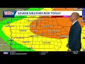 Iowa weather Brutal heat triggers strong storm chances today