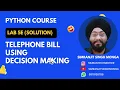 Lab 5e Telephone Bill Solution Solution Python Program Simranjit Singh Monga