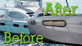 Vinyl Wrap Wrap Up – Leopard 46 Catamaran – Costs, Benefits, Process
