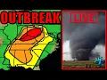 Conyers GA Tornado Day 2 of the April 1st-2nd 2024 Tornado Outbreak Coverage Part 2
