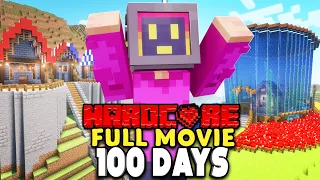 I Survived 100 Days In Minecraft Hardcore! (Full Movie)