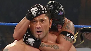Download Batista \u0026 Rey Mysterio vs. MNM: WWE Tag Team Championship Match - SmackDown, December 16, 2005 MP3