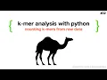 k-mer analysis with python counting k-mers from raw data 02