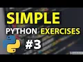Python practice coding problems for beginners - Part