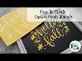 How To Create Custom Mesh Stencils DIY Washable Reusable Stencils Chalk Paste Recipe