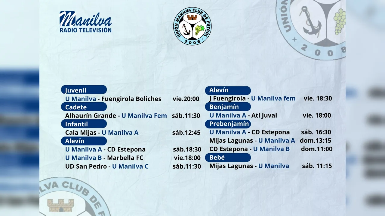 Agenda deportiva del fin de semana – 15 mayo 2026
