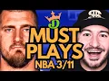 NBA DFS Wednesday DraftKings NBA MUST PLAYS NBA DFS Picks
