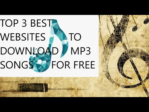 Download MP3 Top 3 Best Websites To Download Mp3 Songs For Free