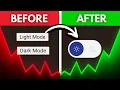 Easy Dark Mode Toggle Button Making Tutorial using HTML CSS ASMR Programming No taking