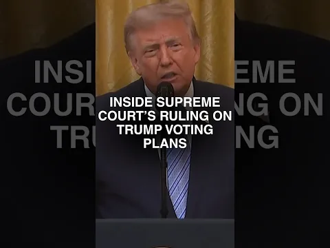Why the Supreme Court just rejected Trump's voting restrictions. #election2026 #news #supremecourt