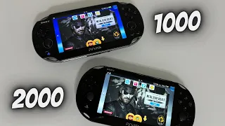 PS Vita 1000 VS PS Vita 2000 - Which one is better