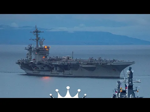 Download MP3 Chile USS George Washington Aircraft Carrier  🇺🇸 & Class Type 23 Armada 🇨🇱