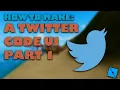 HOW TO MAKE A TWITTER CODE UI LIKE IN ADOPT ME ROBLOX STUDIO Part 1