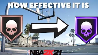 NBA2K21 BACKDOWN PUNISHER BADGE FULL BREAKDOWN