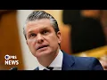 WATCH LIVE Hegseth Caine testify on Trump s funding request before Senate as Iran war reignites