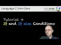 Tutorial 4 If and If Else Conditions - Language C from Zero