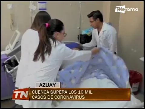 Cuenca supera los 10 mil casos de coronavirus