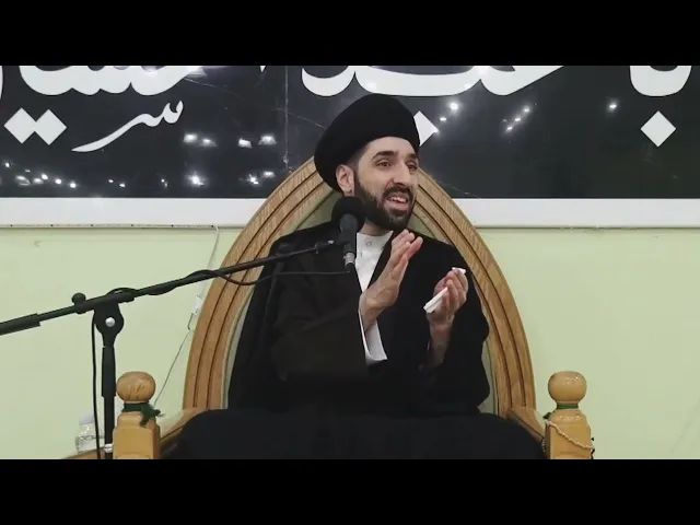 ⁣ألم يأن للذين آمنوا أن تخشع قلوبهم | سيد محمد شبّر | الفاتحة لروح المرحوم بإذن الله ابراهيم الجنديل