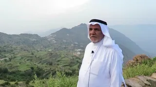 لقاء مع الشاعر سعد بن مجدع الاسمري دندنها