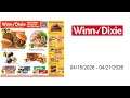 Winn Dixie Weekly Ad - 2026